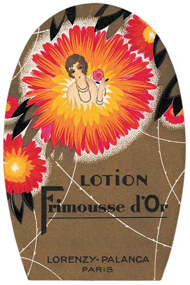 Lotion Frimousse d'Or - Fashion Greeting Card