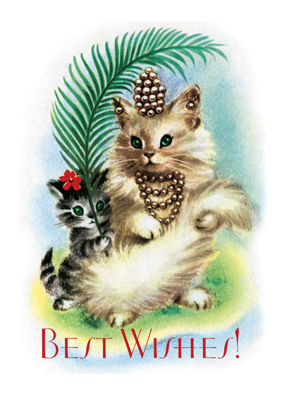 Princess Kitty - Birthday Greeting Card