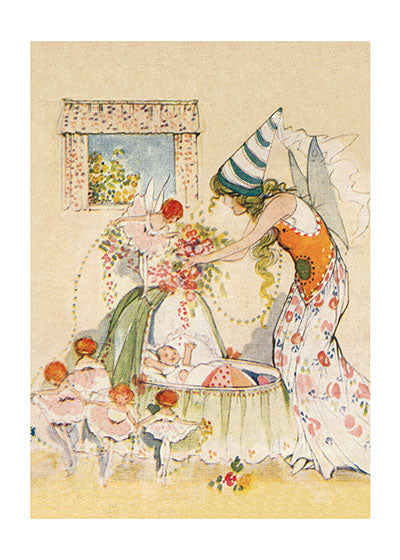 Fairy Princess & Baby - Baby Greeting Card