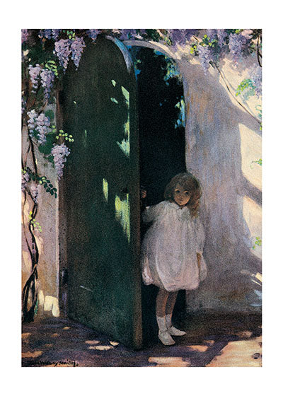 Doorway to the Secret Garden - Birthday Greeting Card