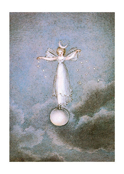 The Moon Fairy - Fairies Greeting Card