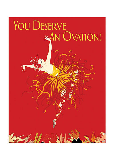 Fire Dancer - Congratulations Greeting Card