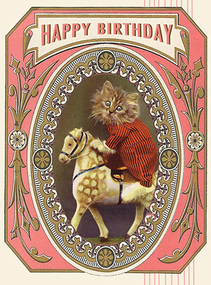 Birthday Kitty - Birthday Greeting Card