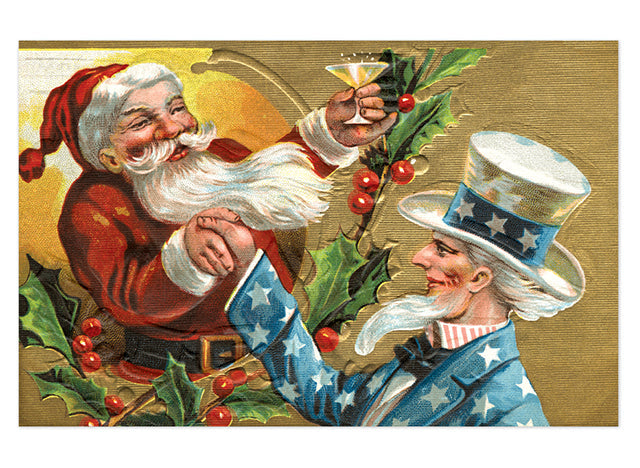 Christmas Postcard Box - 36 Unique Vintage Postcards – Laughing