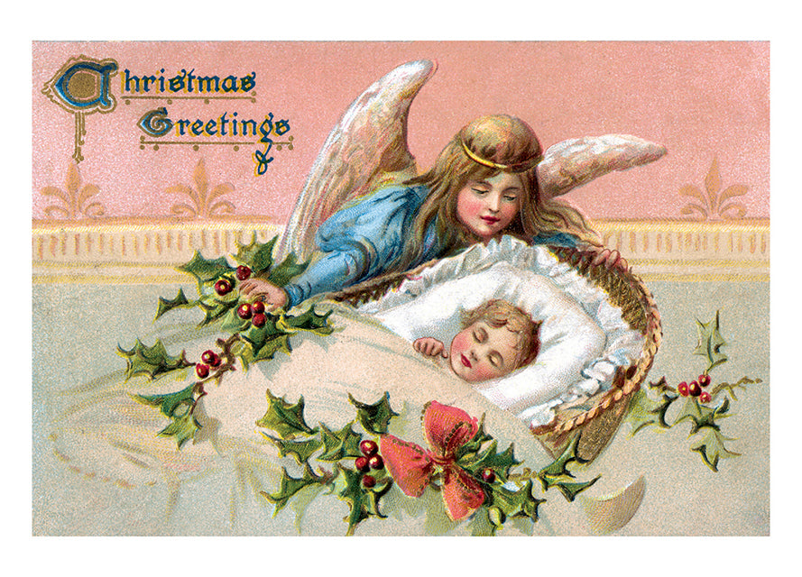 Christmas Angels - Vintage Christmas Boxed Greeting Cards