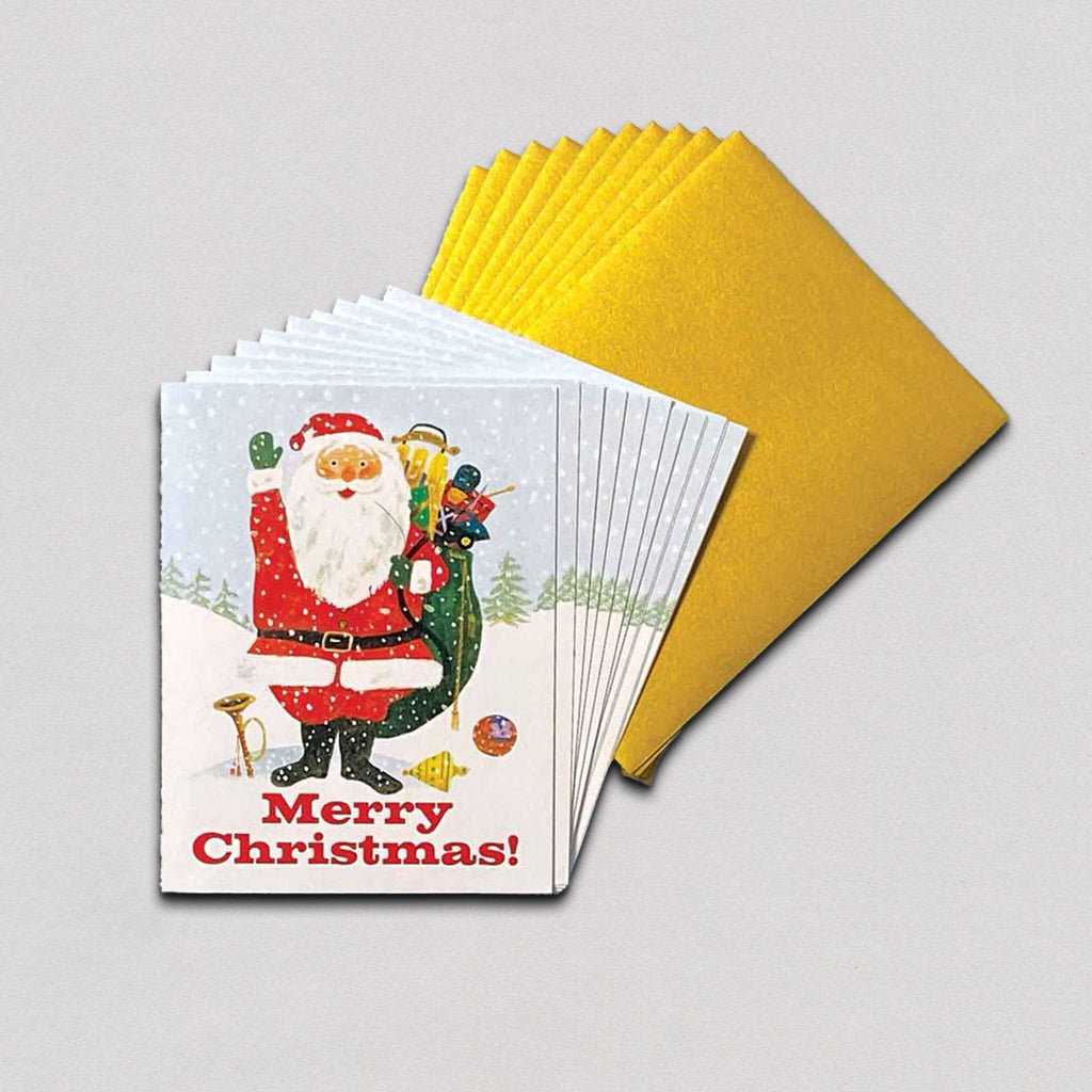 Santa Waving - Boxed Christmas Cards