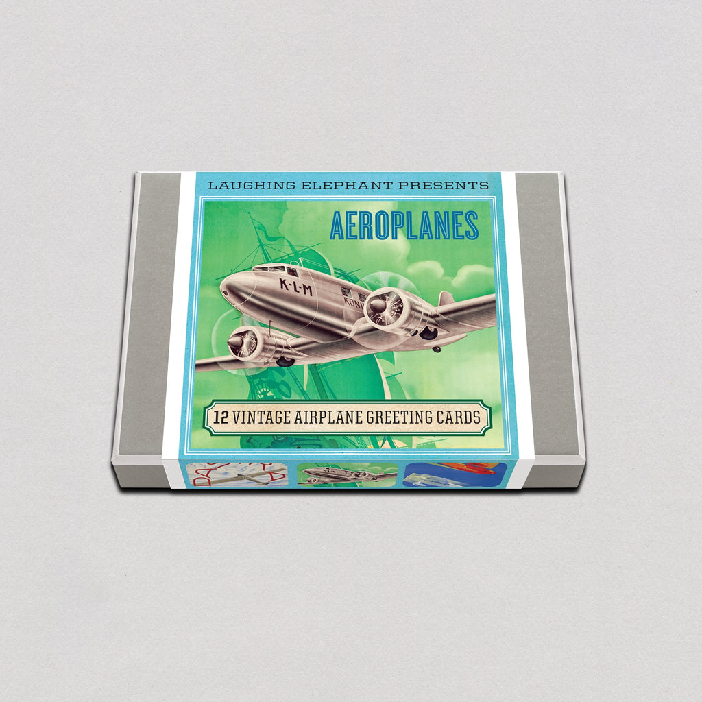 Aeroplanes - Everyday Boxed Greeting Cards