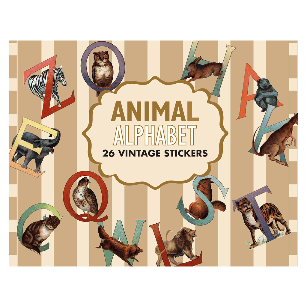 Animal Alphabet  - Everyday Sticker Box