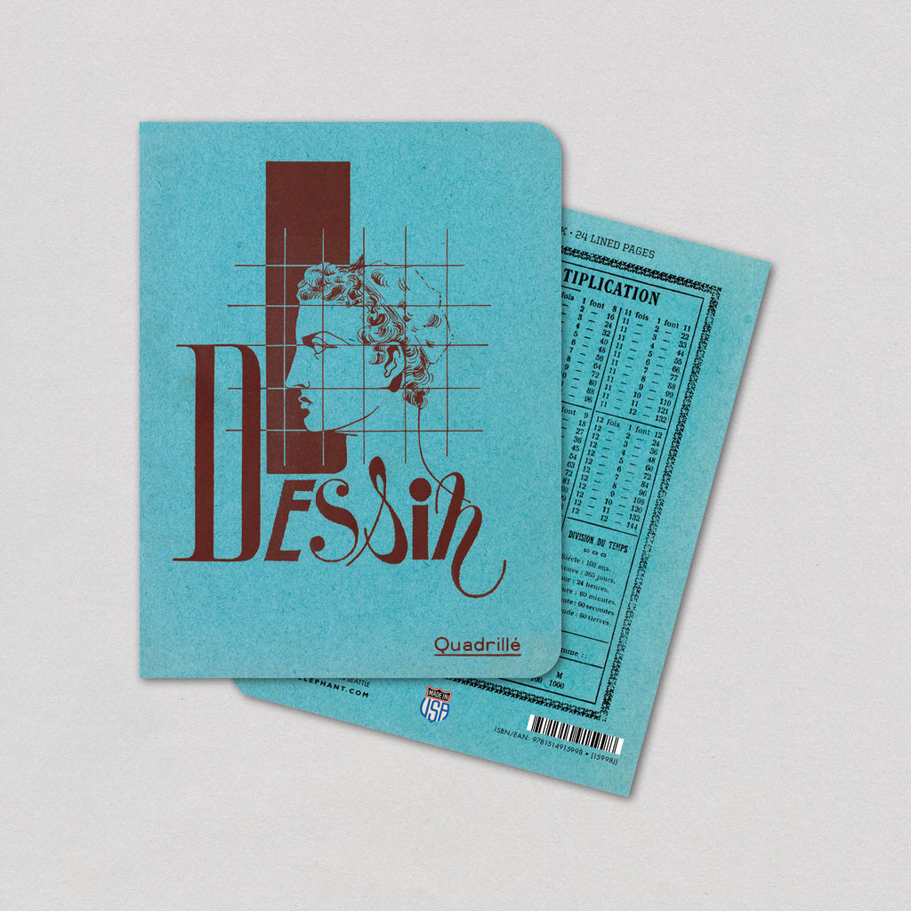 Dessin Quadrillé - French Notebook