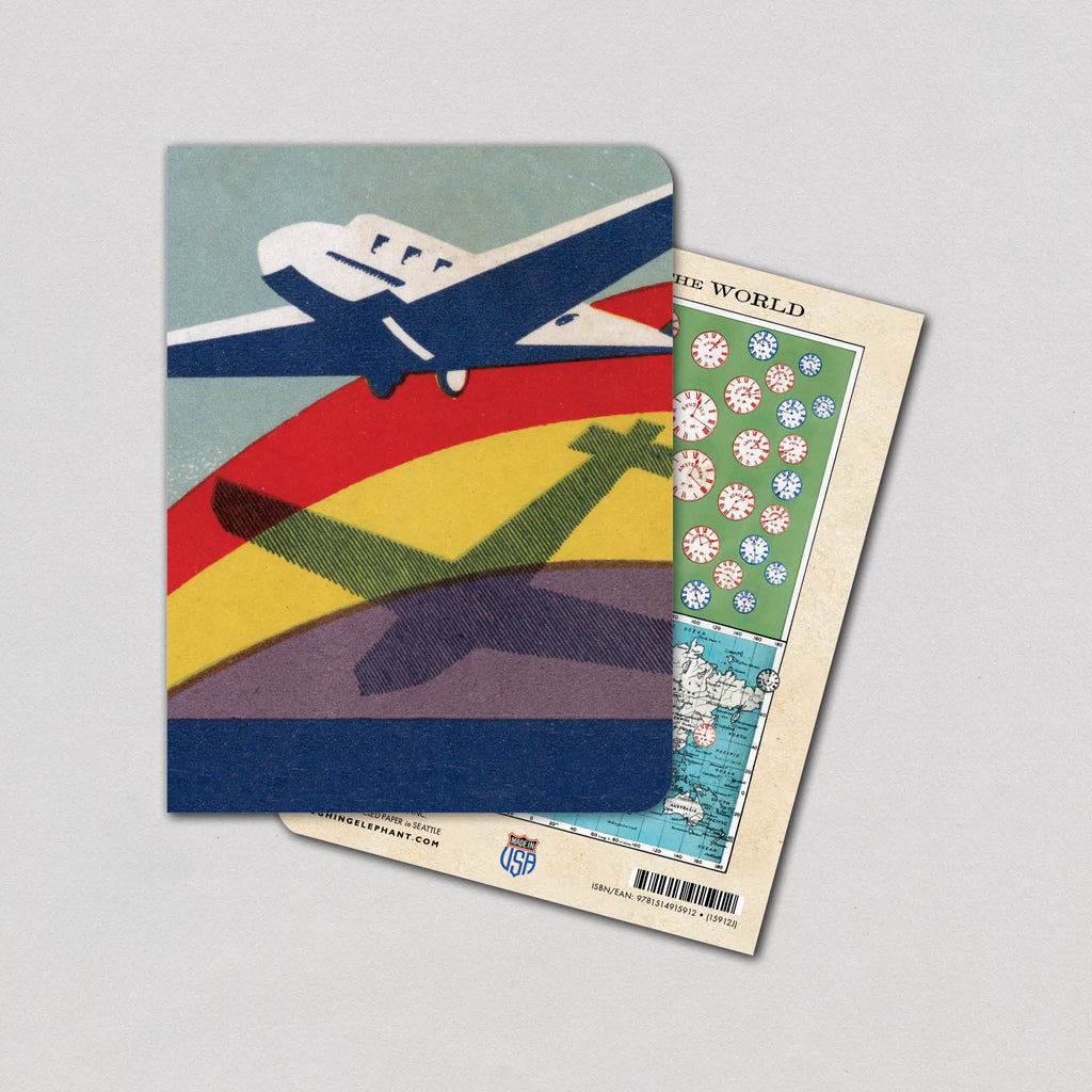 Spanish Airlines Label - Aeroplanes Notebook