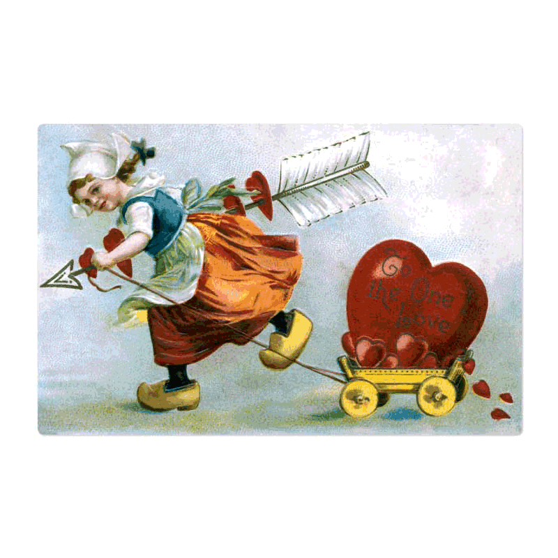 Victorian Valentine Postcard Book - 30 Unique Vintage Postcards – Laughing  Elephant Wholesale