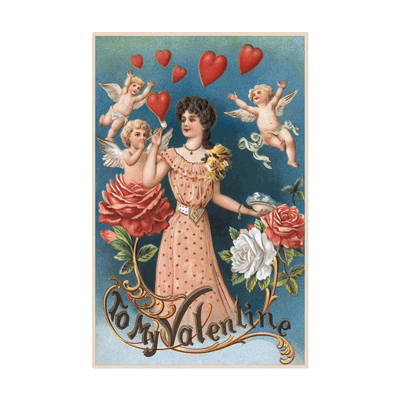  24 Pcs Vintage Valentine's Cards Valentine's Day