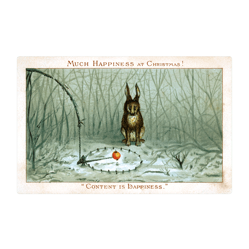 We Wish You a Crazy Christmas Postcard Book - 30 Unique Vintage Postcards