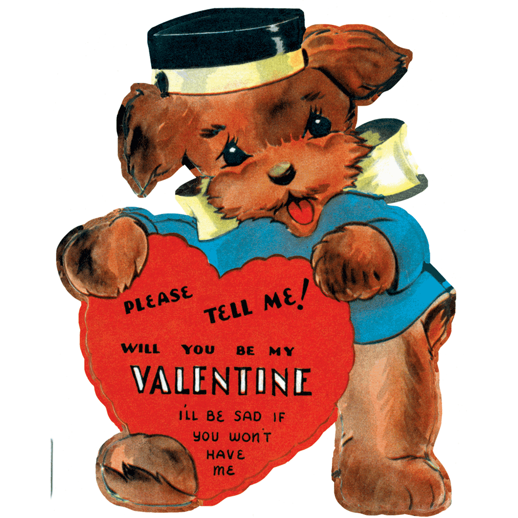 Vintage Signs Assorted Valentine's Day Cards, Pack of 24 - Boxed Cards