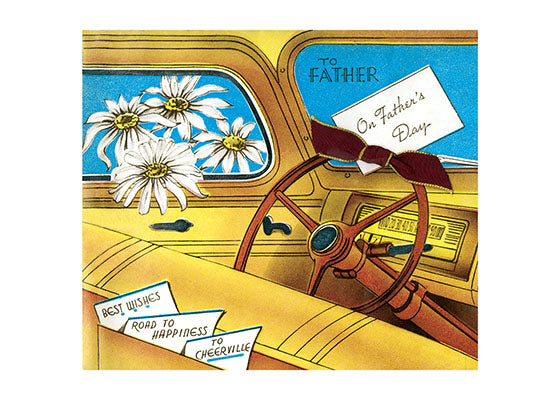 To Father On Father's Day - Father's Day Greeting Card