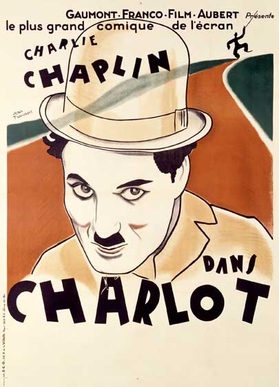 Charlie Chaplin: The Tramp - Retro Movie Posters Greeting Card
