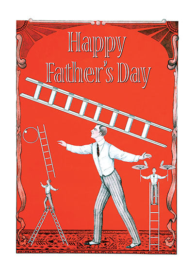 Circus Performer - Father's Day Greeting Card