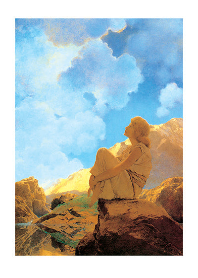 Contemplating the Morning Light - Encouragement Greeting Card