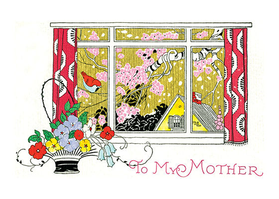 Birds at the Window - Mother's Day Greeting Card