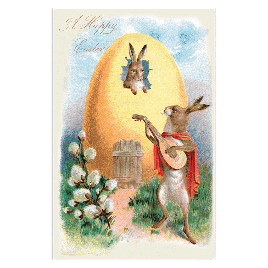 Joyful Easter Postcard Box - 36 Unique Vintage Postcards